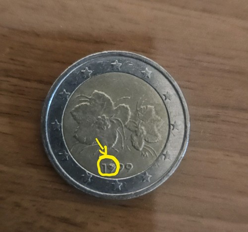 Moneta rara euro - rara, da