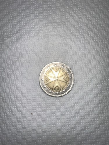 Moneta euro rara malta - 2,