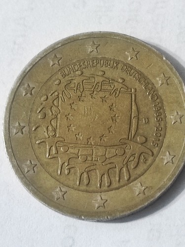Moneta rara euro della - moneta, da