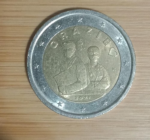 Moneta euro rara - moneta, da