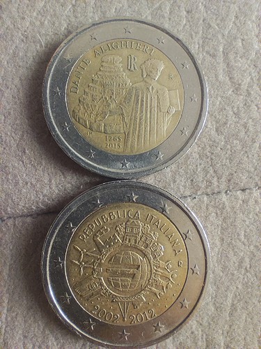 Moneta euro rara - euro, della