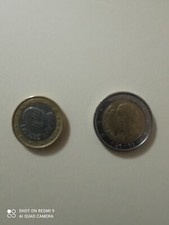 Monete da 1 euro 2001 e 2 euro