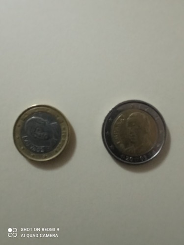 Monete euro 2001 - da,