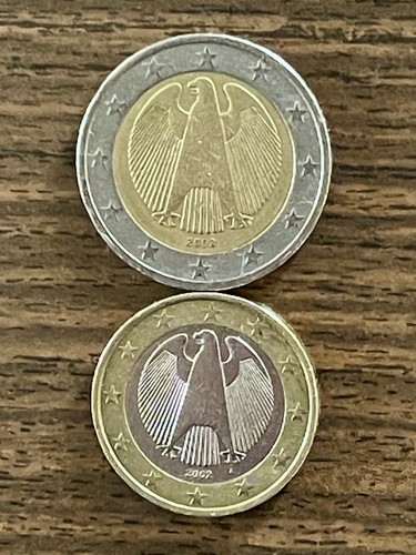 Monete 2 euro della - monete, da