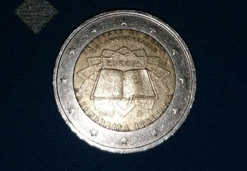 Moneta euro del - moneta,