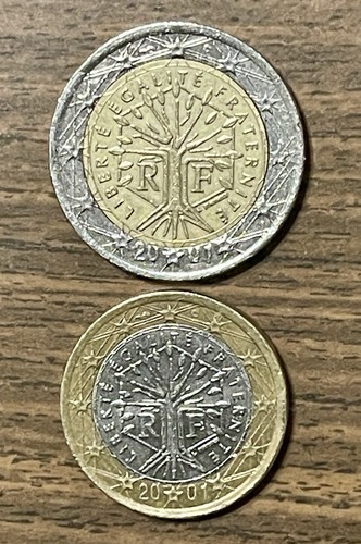 Monete 2 euro francia - da,