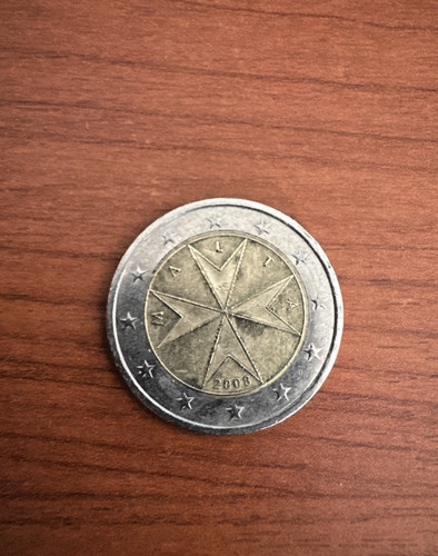 Moneta euro malta 2008 rara - moneta, 2