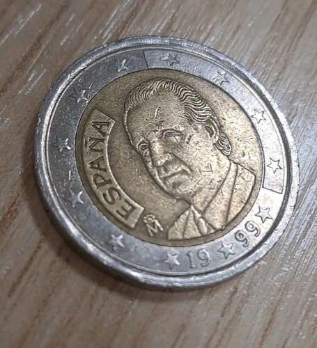 Moneta euro 1999 re juan - 2,