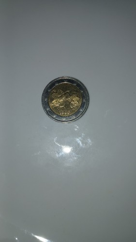 Moneta euro rara fiori - da,