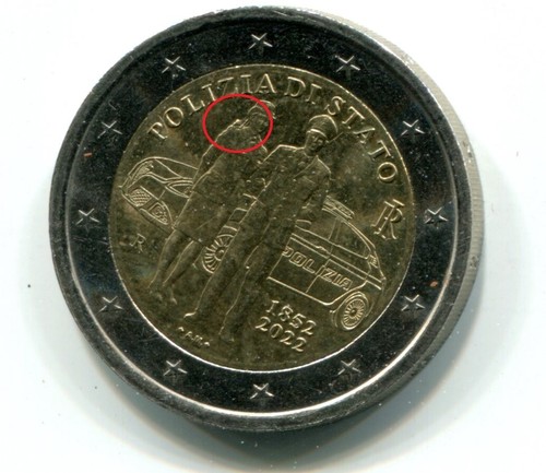 Rara moneta euro con - euro,