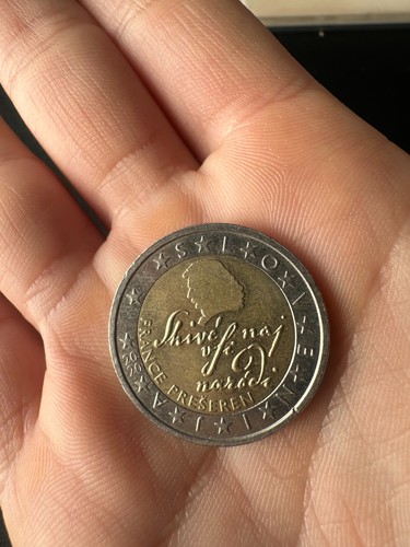 Moneta euro slovenia - da,