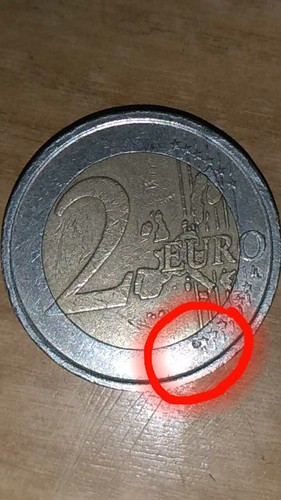 Moneta euro rara - 2,